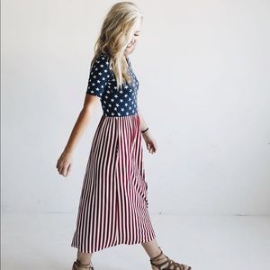 Stars & stripes flag dress Ashley lemieux Small
